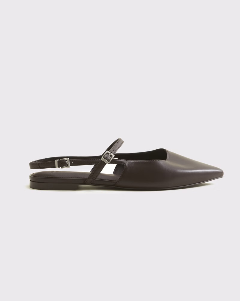 Women's Slingback Flats | Women's Shoes | Abercrombie.com | Abercrombie & Fitch (US)