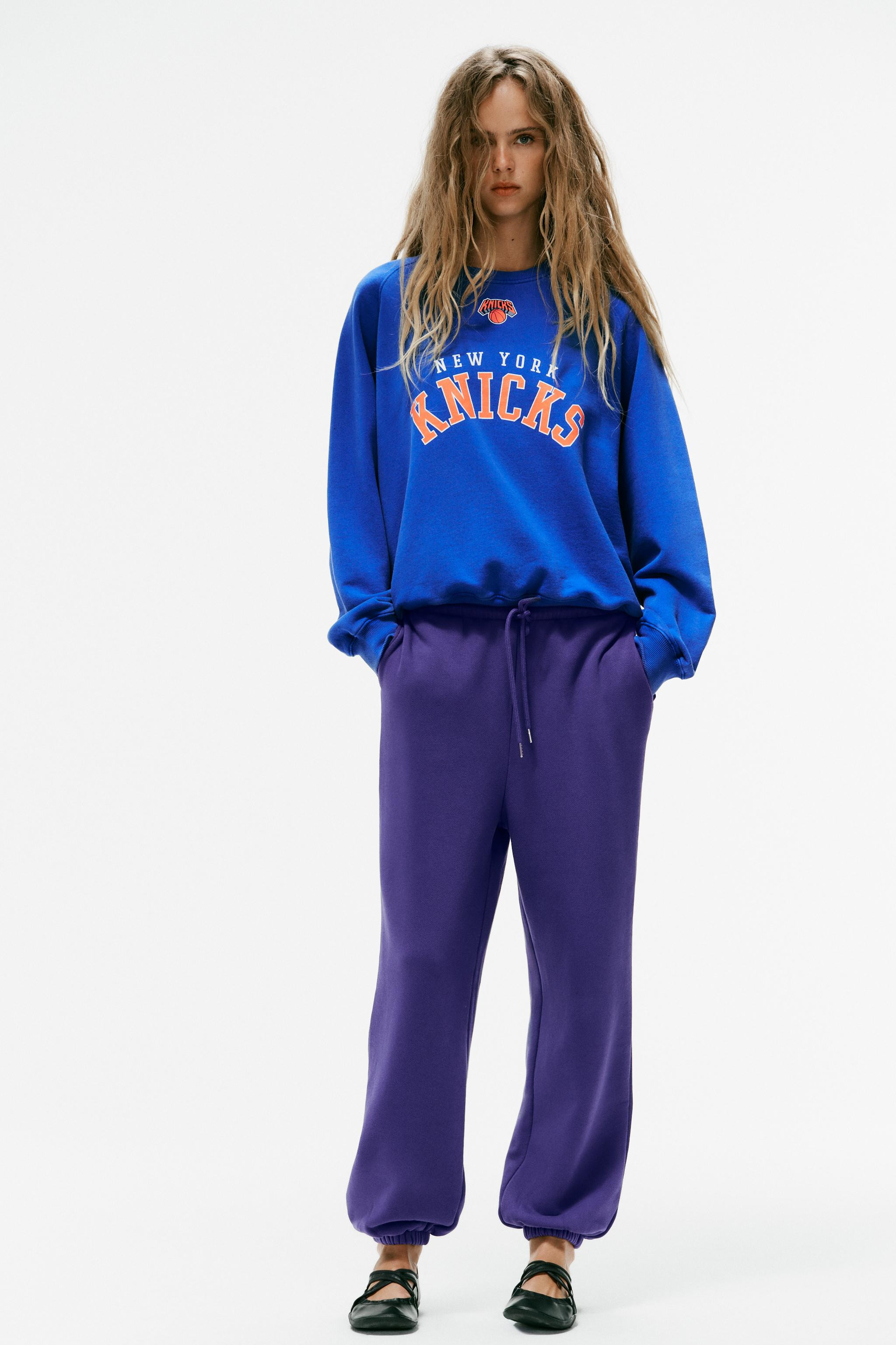 NBA NEW YORK KNICKS SWEATSHIRT | Zara UK