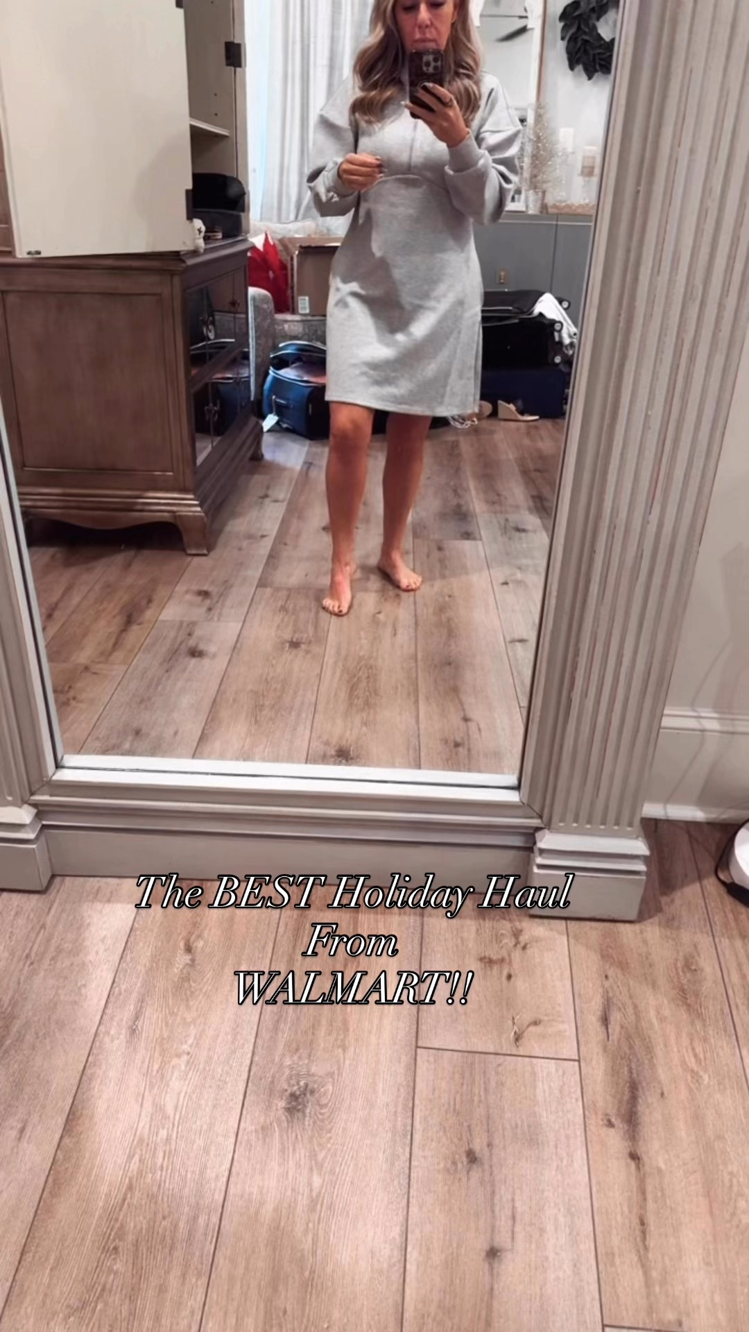 The best holiday Haul from Walmart
I’m 5’2” wearing a small or extra small and everything

#LTKSeasonal #LTKHoliday #LTKOver40