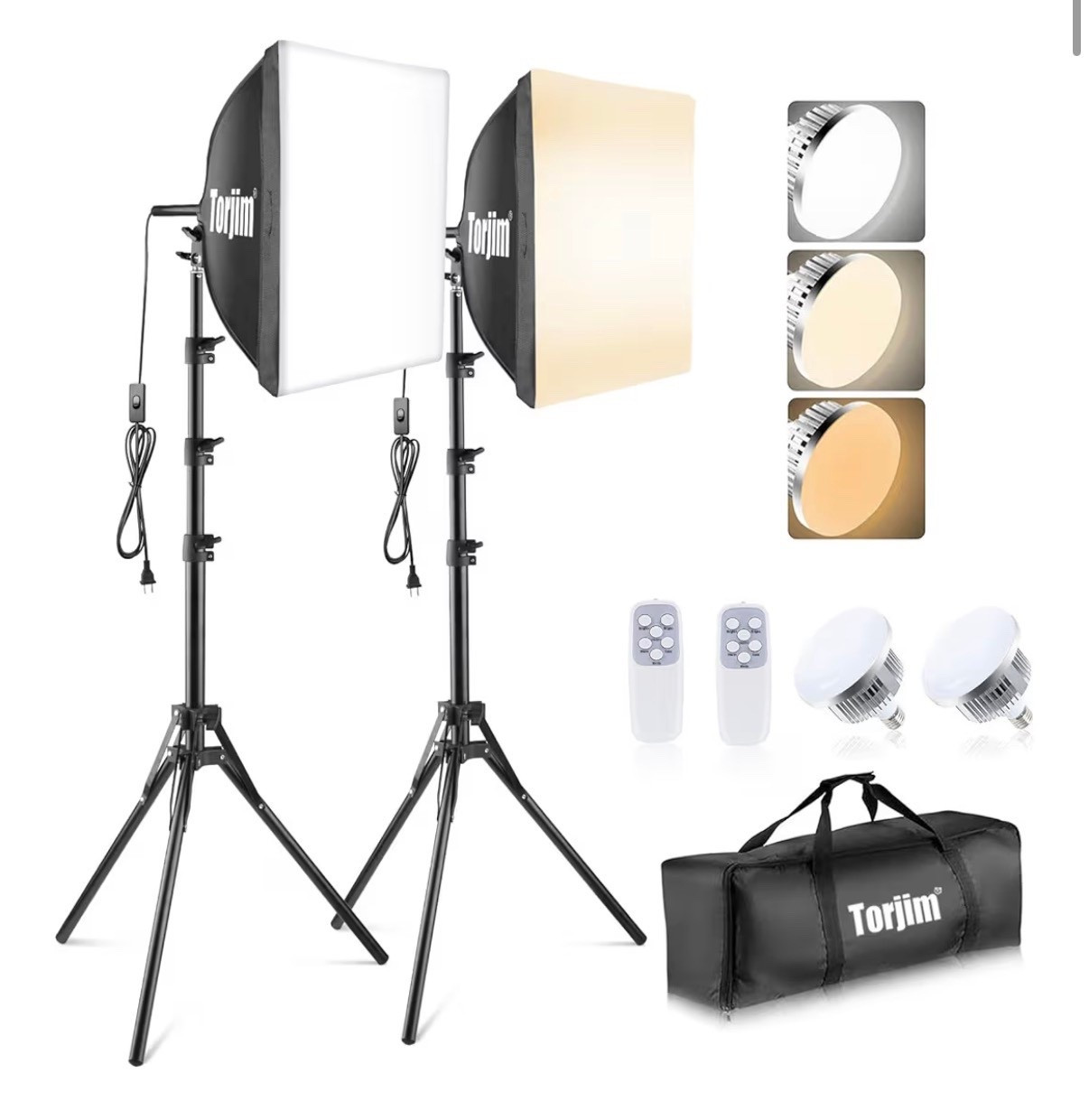 Luces de estudio que uso para grabar videos o hacer fotos :) buenisimas por ciertooo