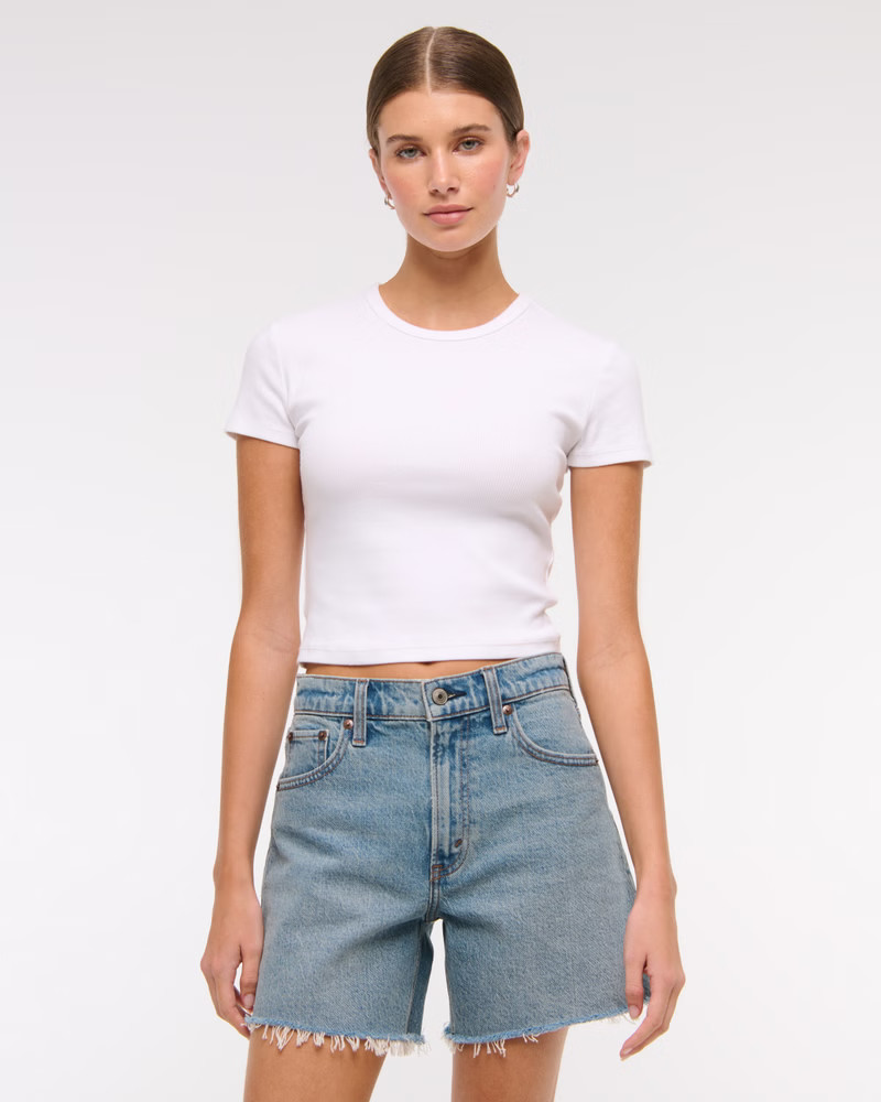 High Rise Dad Short | Abercrombie & Fitch (US)