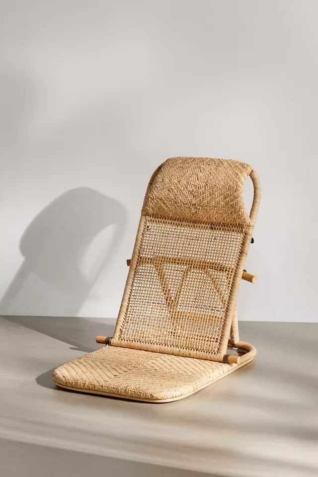 Tatami Woven Rattan Beach Chair | Urban Outfitters (US and RoW)