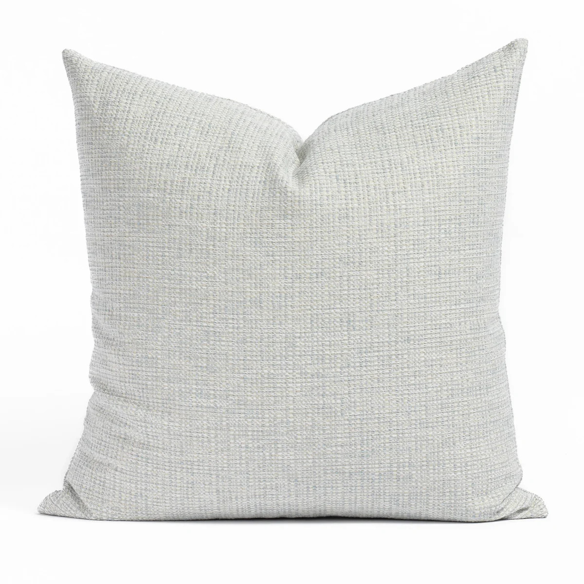 Flynn 22x22 Indoor/Outdoor Pillow, Mist | Tonic Living