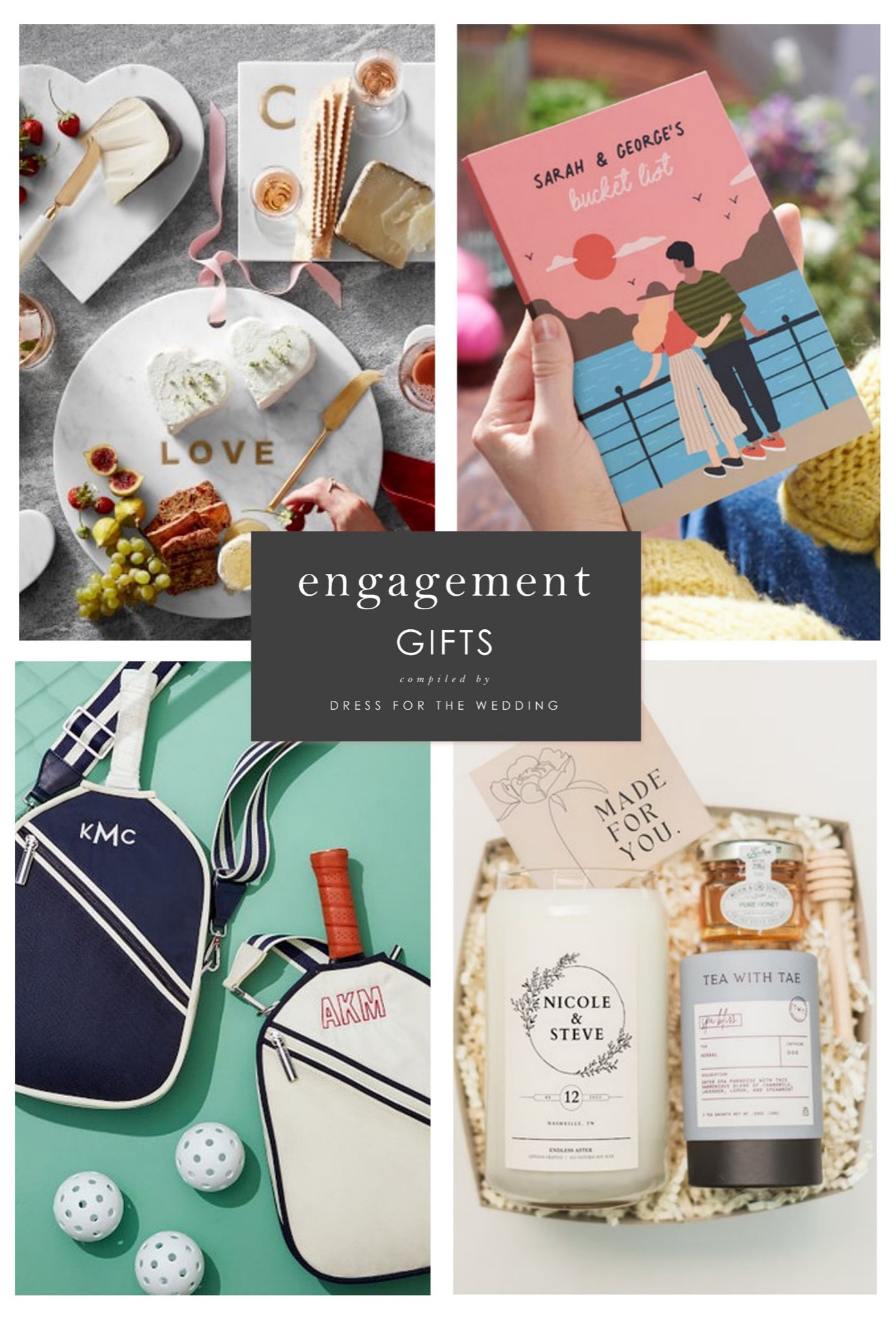 Engagement gifts for friends, gifts for brides, gifts for grooms, hostess gifts, personalized gifts, housewarming gift, games gifts, Etsy gifts, thoughtful gifts, gift for the home, engagement gift , pickle ball gift, journal, custom charcuterie board, couples gifts, monogrammed gifts. 

#LTKfindsunder50 #LTKwedding #LTKGiftGuide