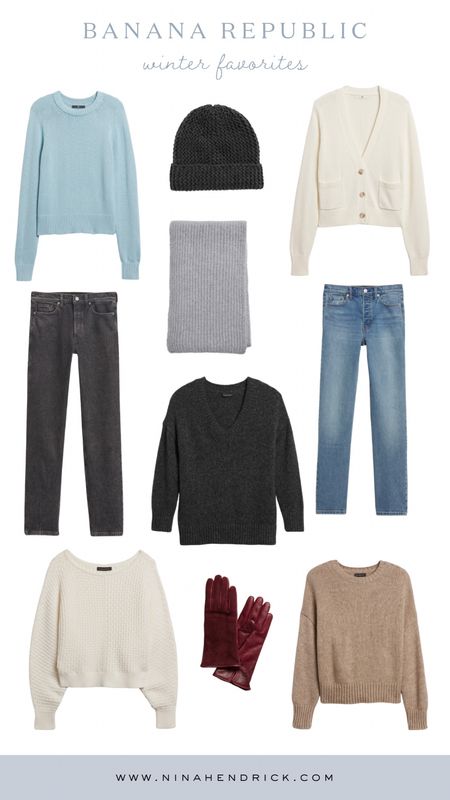 Some of my favorite cold weather items from Banana Republic :) 

#LTKSeasonal #LTKstyletip