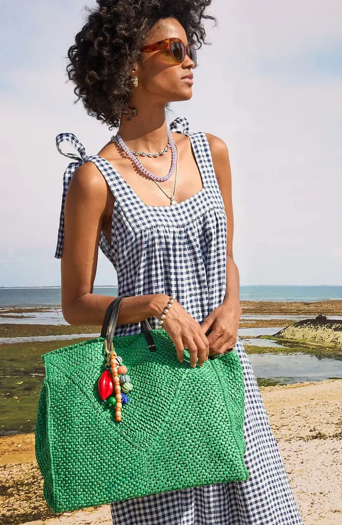 Summer Simple Raffia Tote Bag | Nordstrom