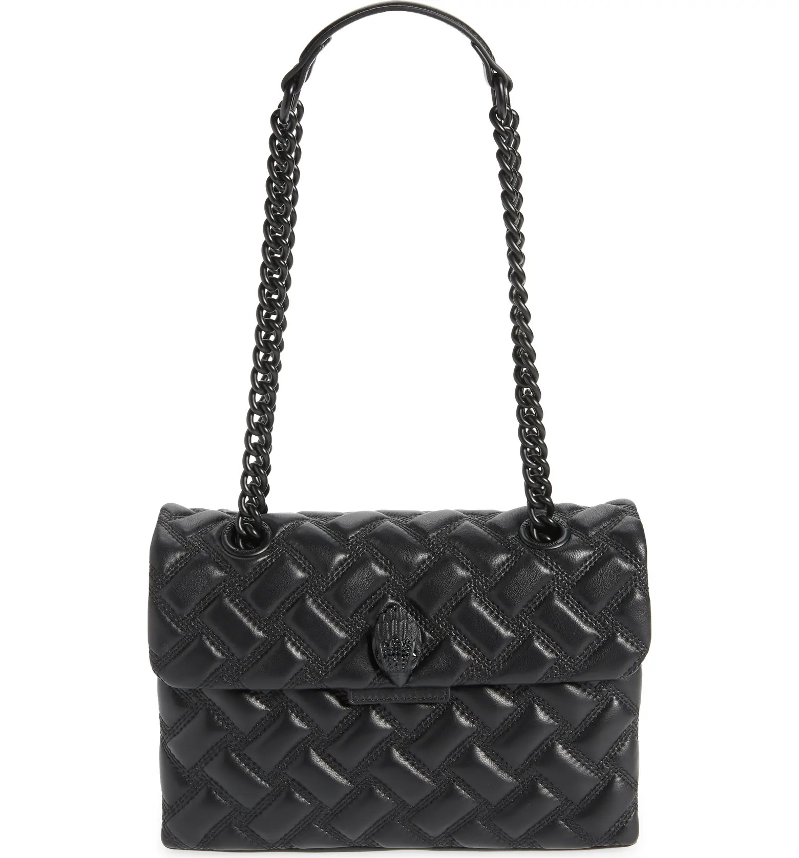 Kurt Geiger London Kensington Drench Leather Shoulder Bag | Nordstrom | Nordstrom