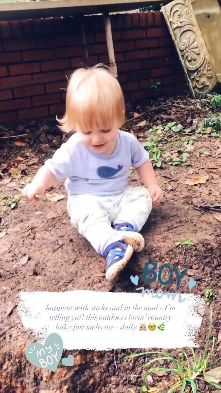 happiest with sticks and in the mud - I’m telling ya!! this outdoors lovin’ country baby just melts me - daily 👼🏼🥹🌿

#LTKhome #LTKfamily #LTKbaby