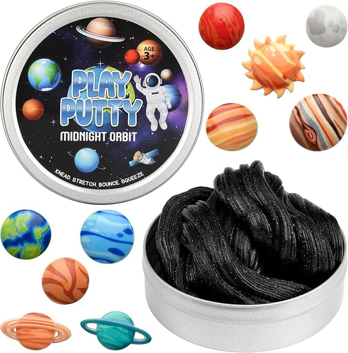 Play Putty Therapy Putty for Kids with Charms Midnight Orbit Space Themed Theraputty Medium Resis... | Amazon (US)
