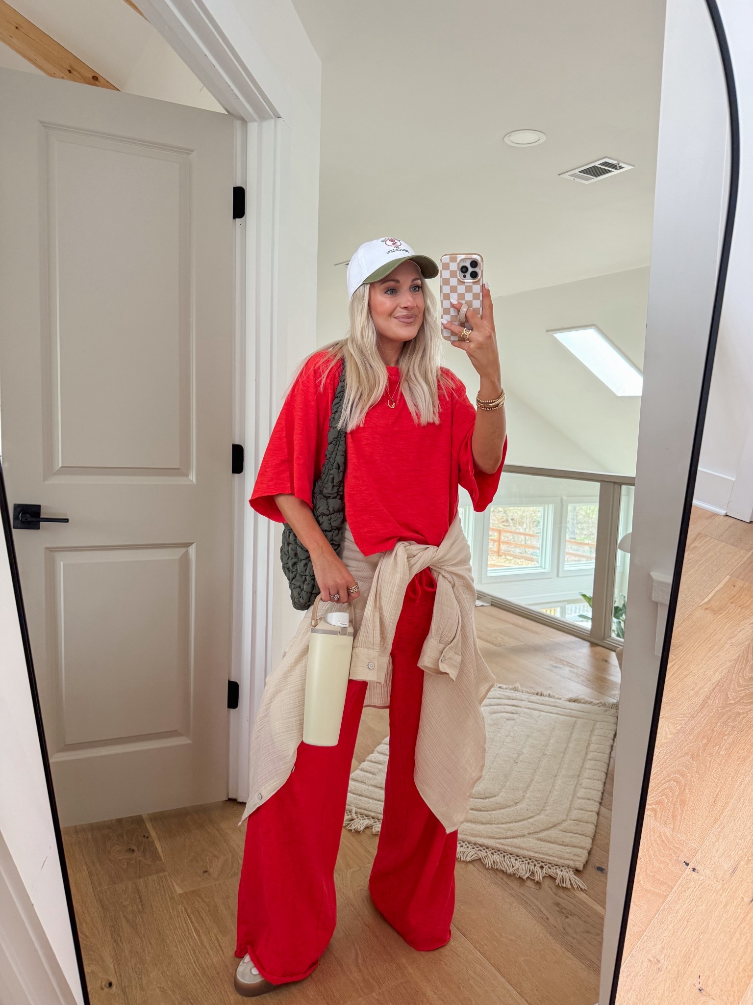 Wearing smalls (they run oversized!) 

#LTKootd #LTKgrwm #LTKmomlife