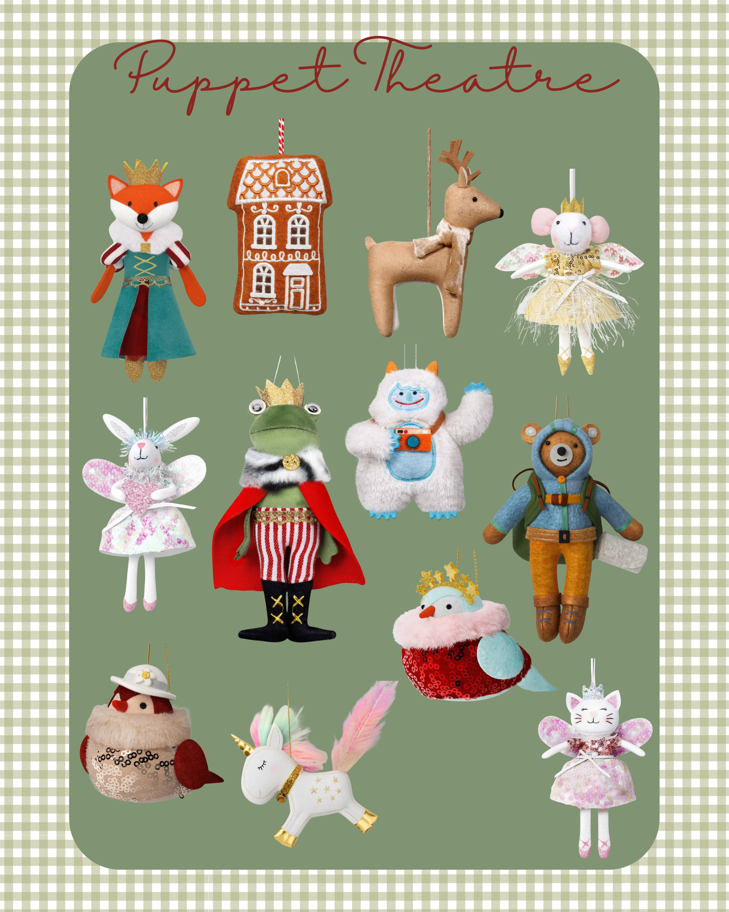 Felt ornaments are the best budget friendly way to make puppets for neverending stories and fun! 

 #LTKmomlife #LTKHome #LTKKids