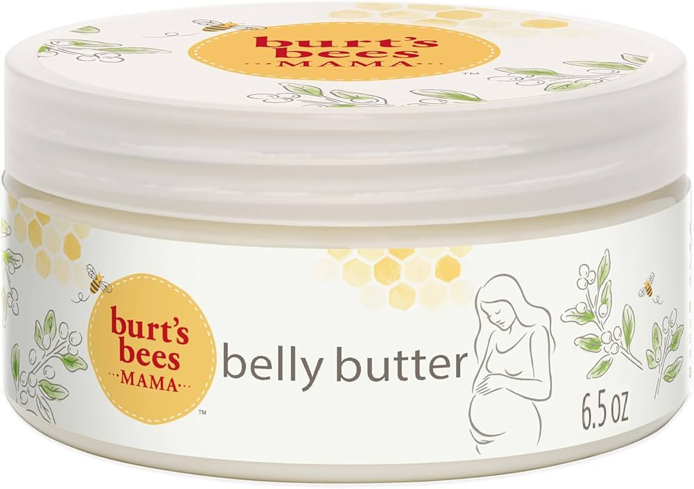 Burt's Bees Christmas Gifts, Mama Belly Butter, Stretch Mark Cream for Pregnancy Massages Body & ... | Amazon (US)