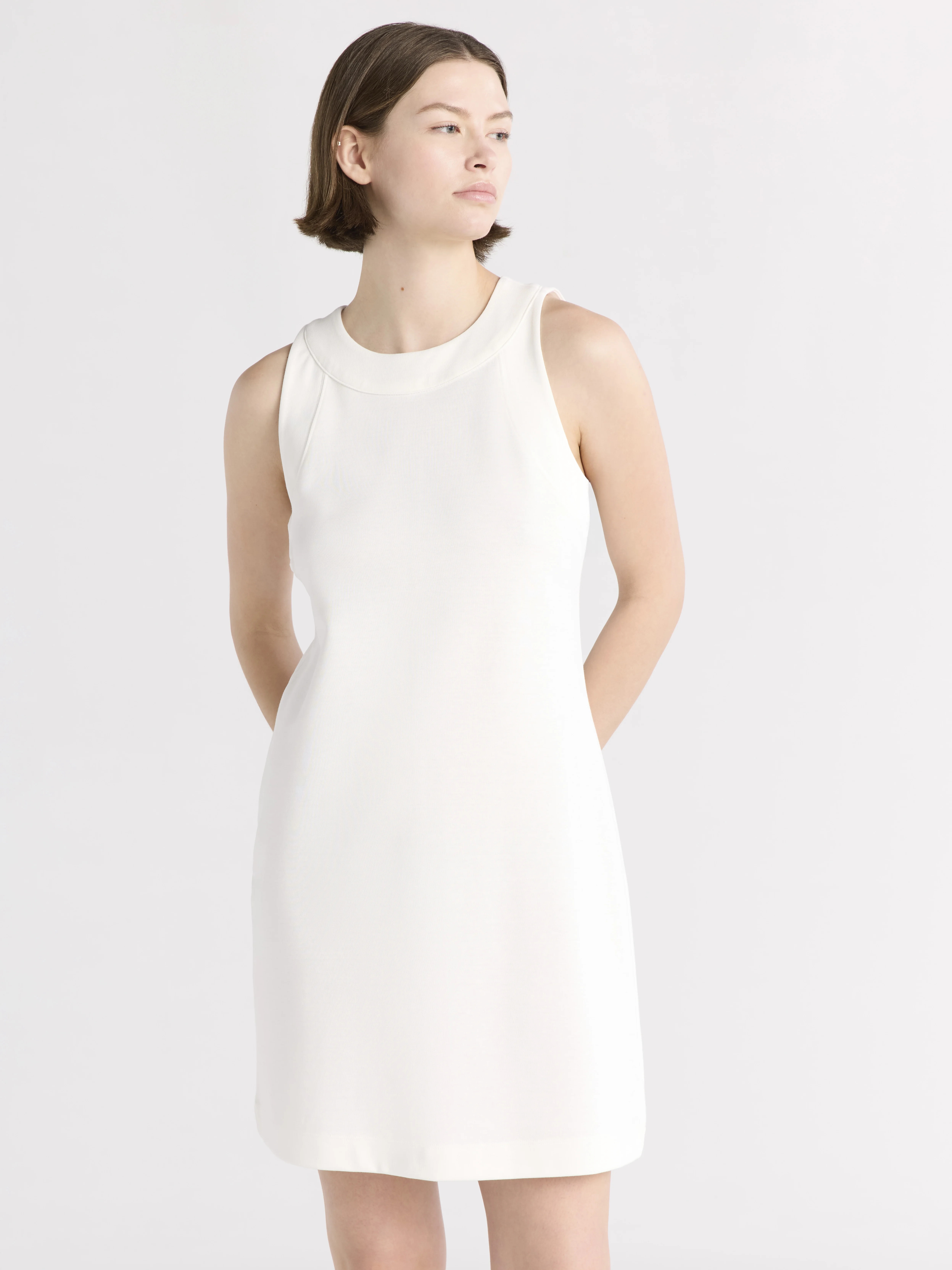 Free Assembly Women's Sleeveless Wide Strap Mini Dress, Sizes XS-XXL | Walmart (US)