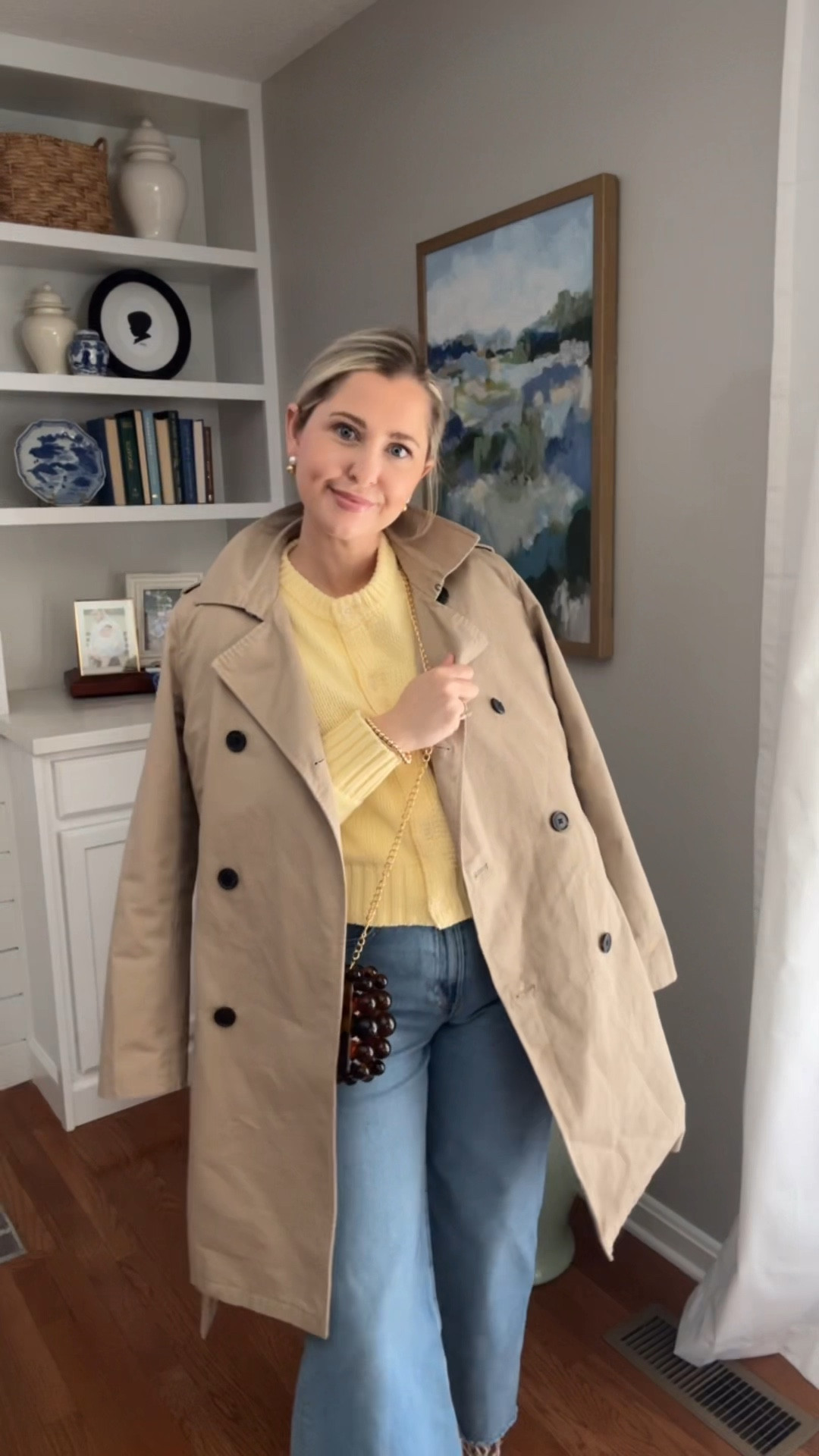 Trench Coat
Spring Outfits 
Pale Yellow 

#LTKStyleTip #LTKSeasonal