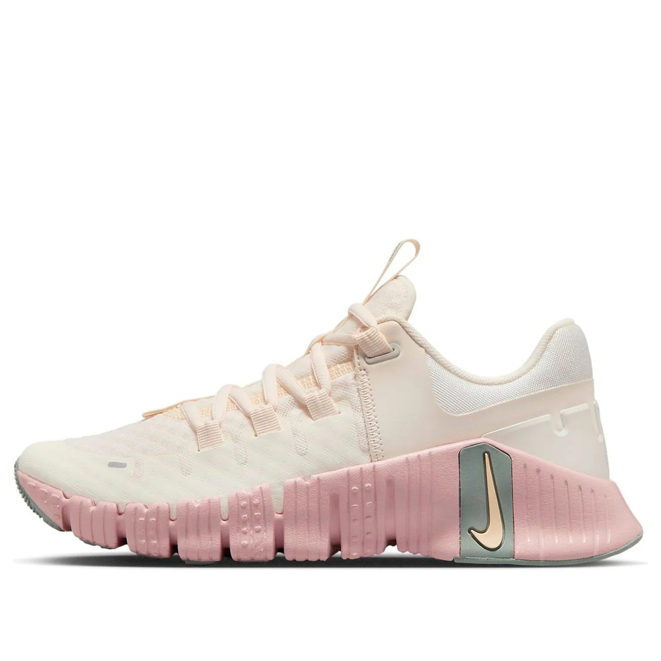 (WMNS) Nike Free Metcon 5 Workout Shoes 'Pale Ivory Ice Peach' DV3950-102 | KICKS CREW