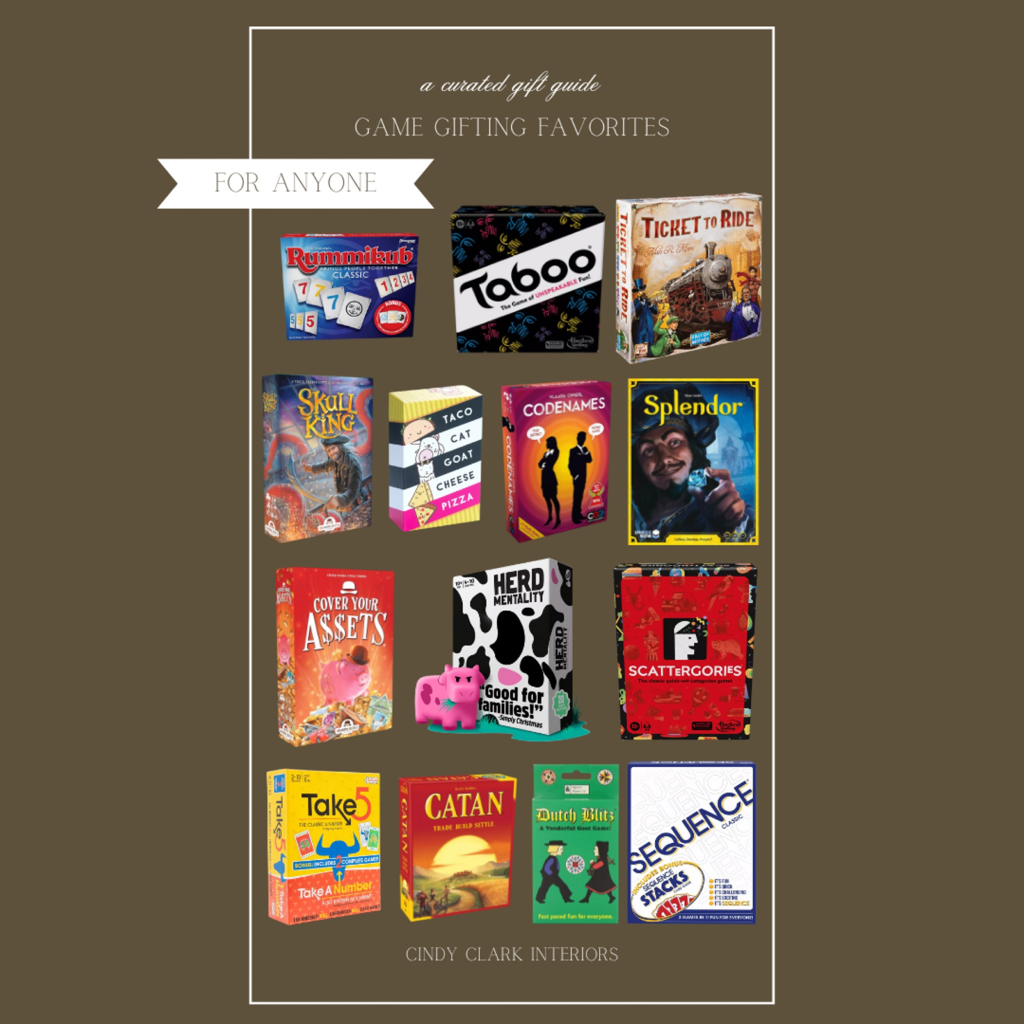 One thing we love to do as a family, especially during the holidays, is play games! All of these games from Amazon and Target are affordable, fun, and perfect for gifting to anyone! 

#LTKHoliday #LTKGiftGuide