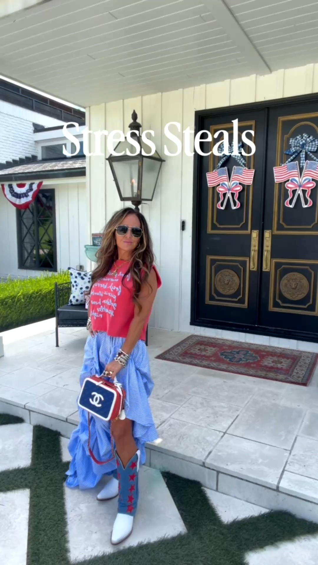 My tank and skirt are sold out, but I’ve linked similar gingham skirts and my accessories

#LTKdayinmylife #LTKootd #LTKvlog