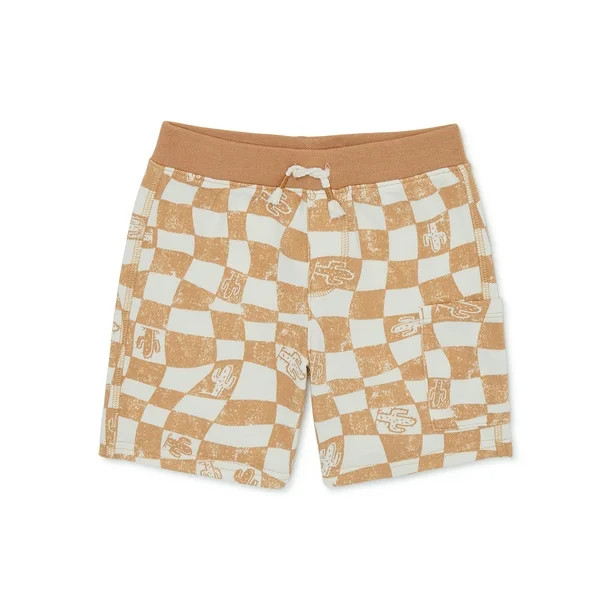 Garanimals Toddler Boys Print French Terry Cargo Shorts, Sizes 12M-5T | Walmart (US)