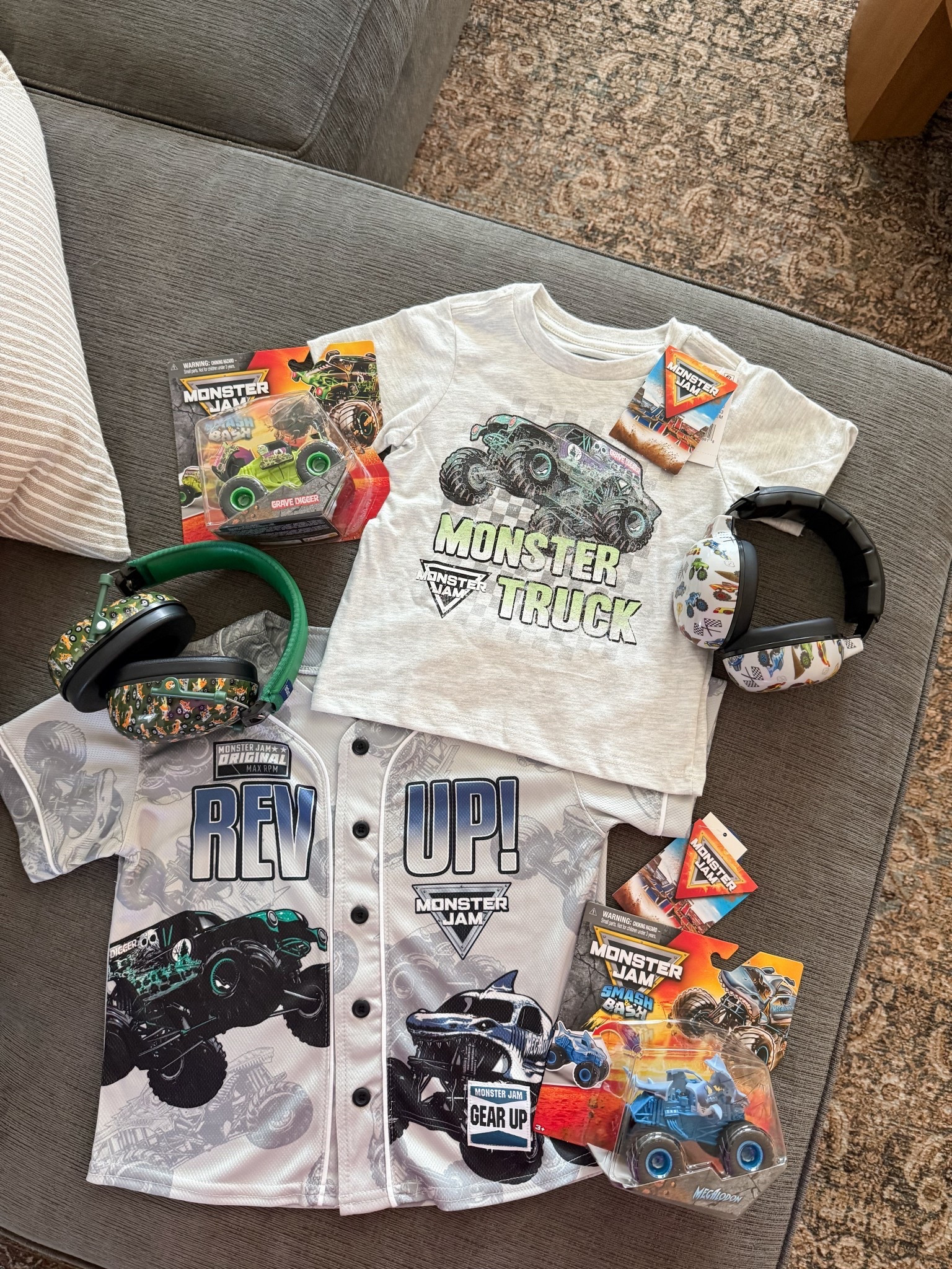 Getting monster jam ready 🩵

#LTKKids #LTKmomlife