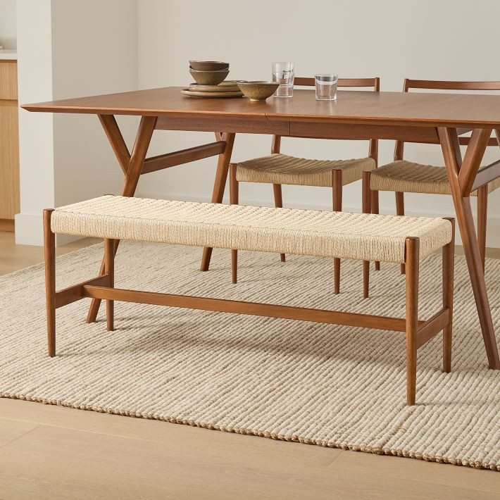 Holland Dining Bench (48"–60") | West Elm (US)