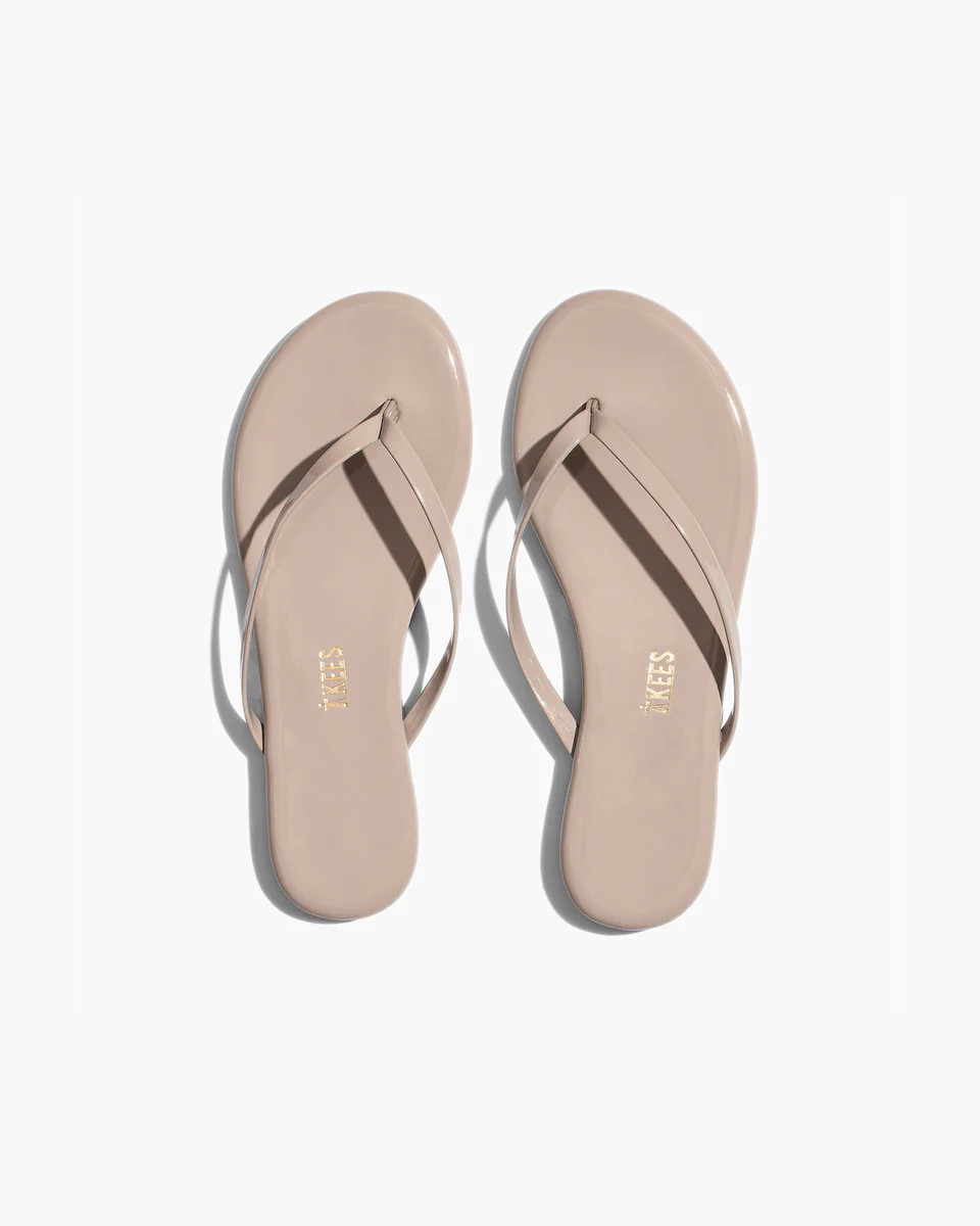 Lily Glosses in Custard | Flip-Flops | Women's Footwear | TKEES