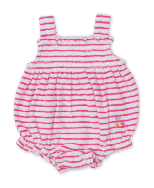 Mermaids Under The Sea Terry Stripe Bubble | Kissy Kissy