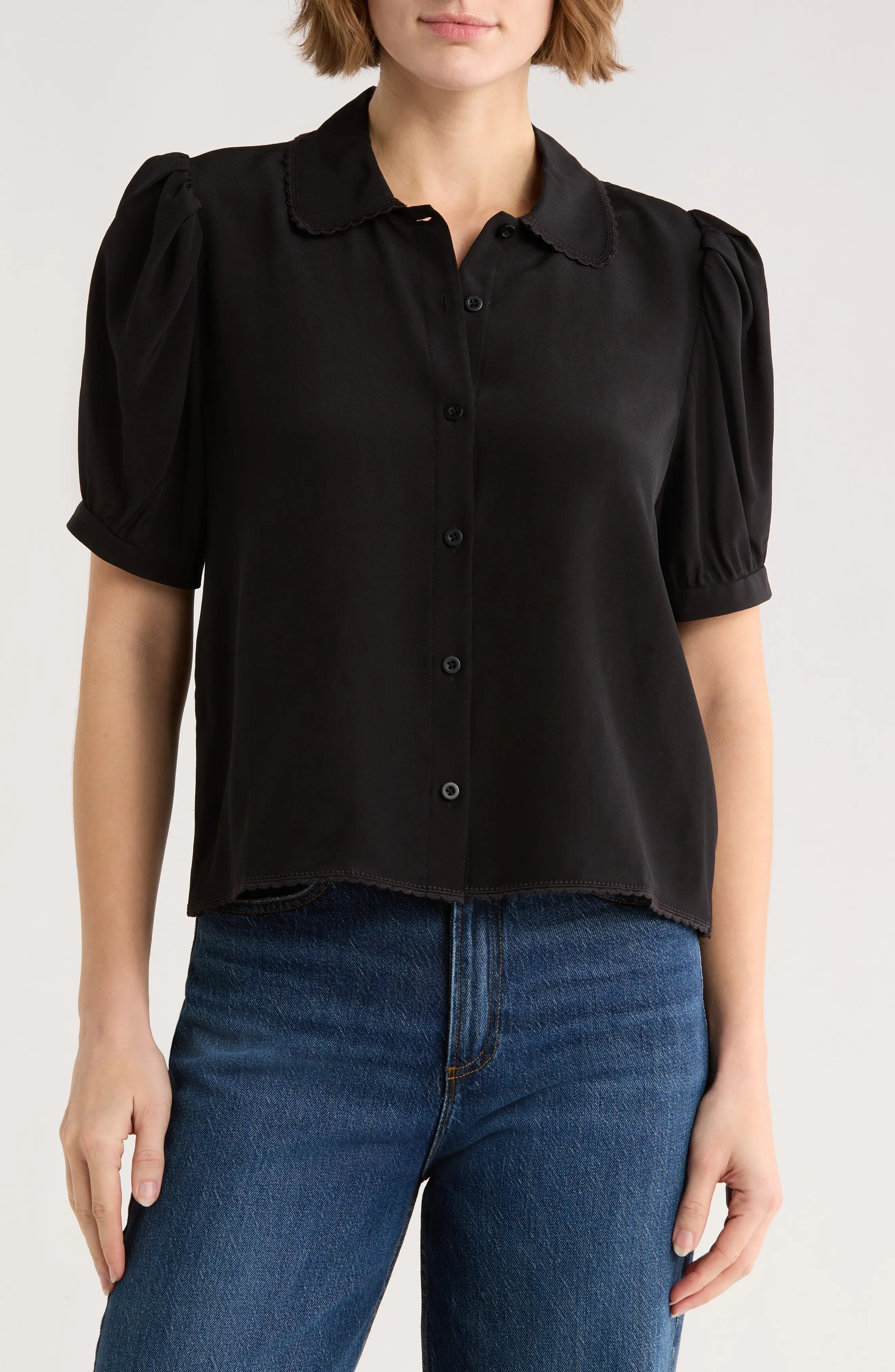 The Prim Silk Shirt (Women) | Nordstrom | Nordstrom