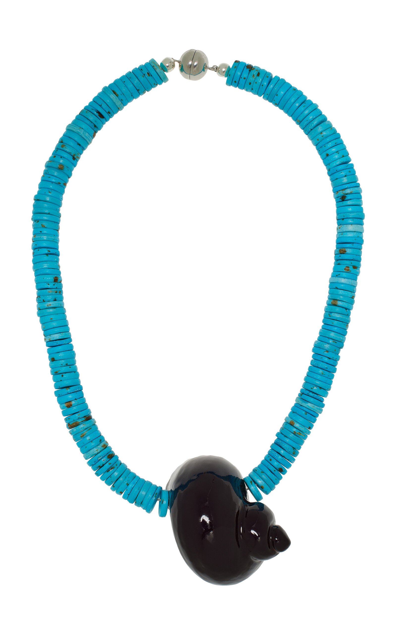 Exclusive Mykonos Beaded Pendant Necklace | Moda Operandi (Global)