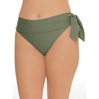 Birdsong Women's Bonsai Sash Fold-Over Bikini Bottom - S20237-BONCH | Target