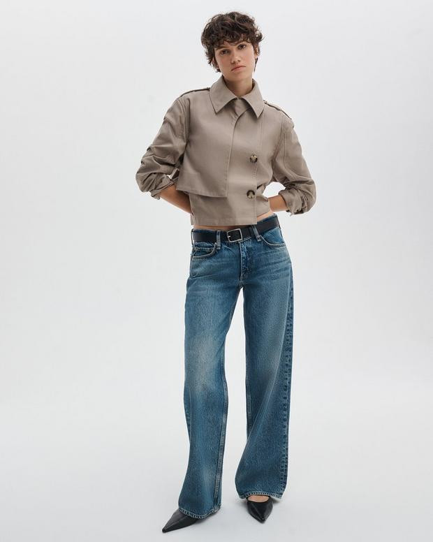 Saige Relaxed Straight Jeans | rag & bone