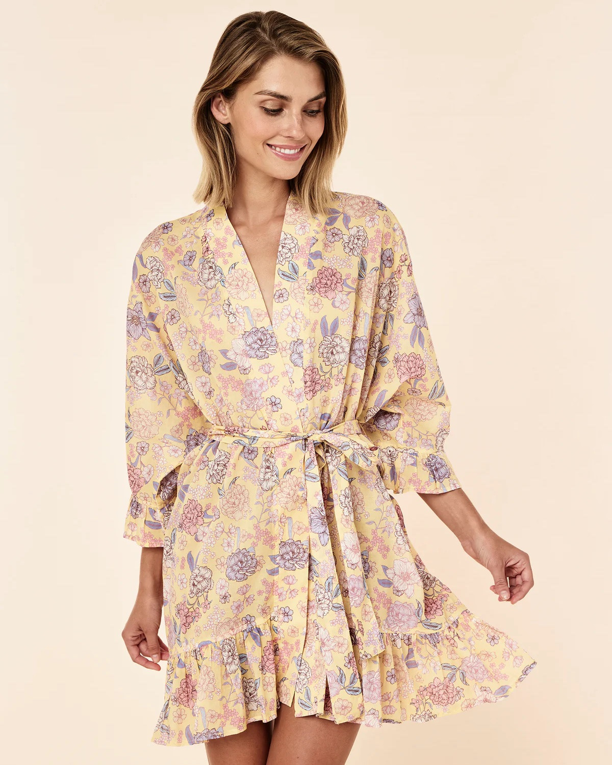 Prettiest sleepwear 🩷 floral
Robe, ruffle robe, ruffle pajamas pjs loungewear lounge set chic feminine sleepwear

#LTKstorytime