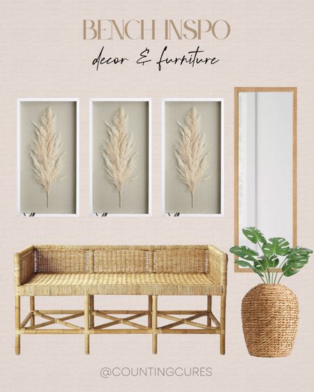 These rattan neutral decor & furniture will look so good for your next bench inspo upgrade!
#nordichomeinspo #outdoorfurniture #patiorefresh #designtips

#LTKstyletip #LTKSeasonal #LTKhome