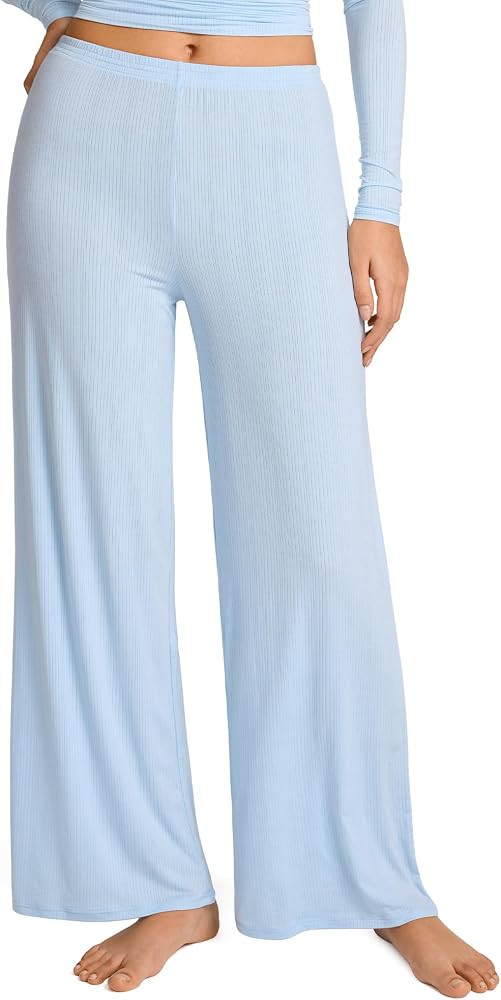Natrelax Modal Ribbed Pajamas Pants | Amazon (US)