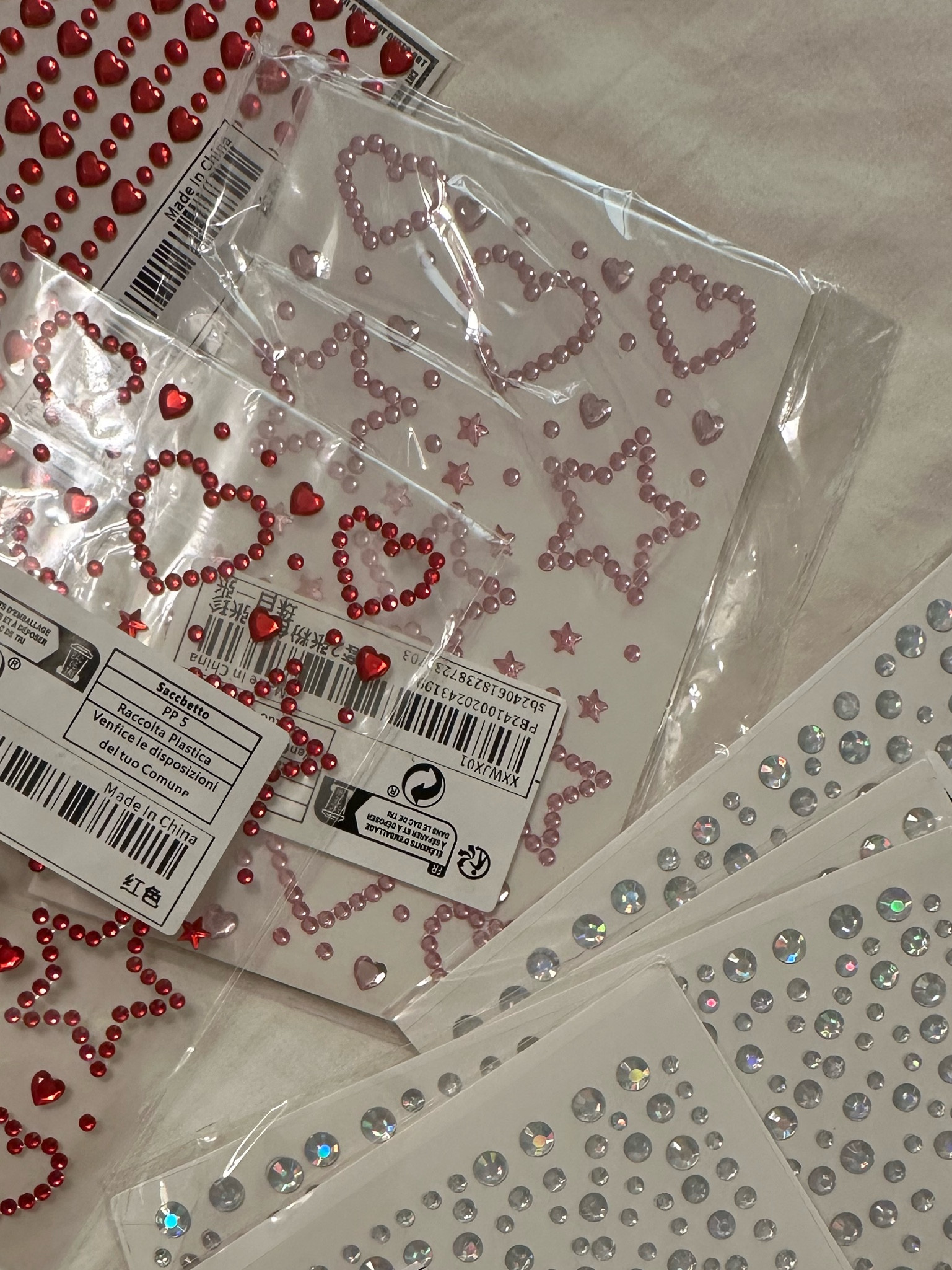 Sticker gems