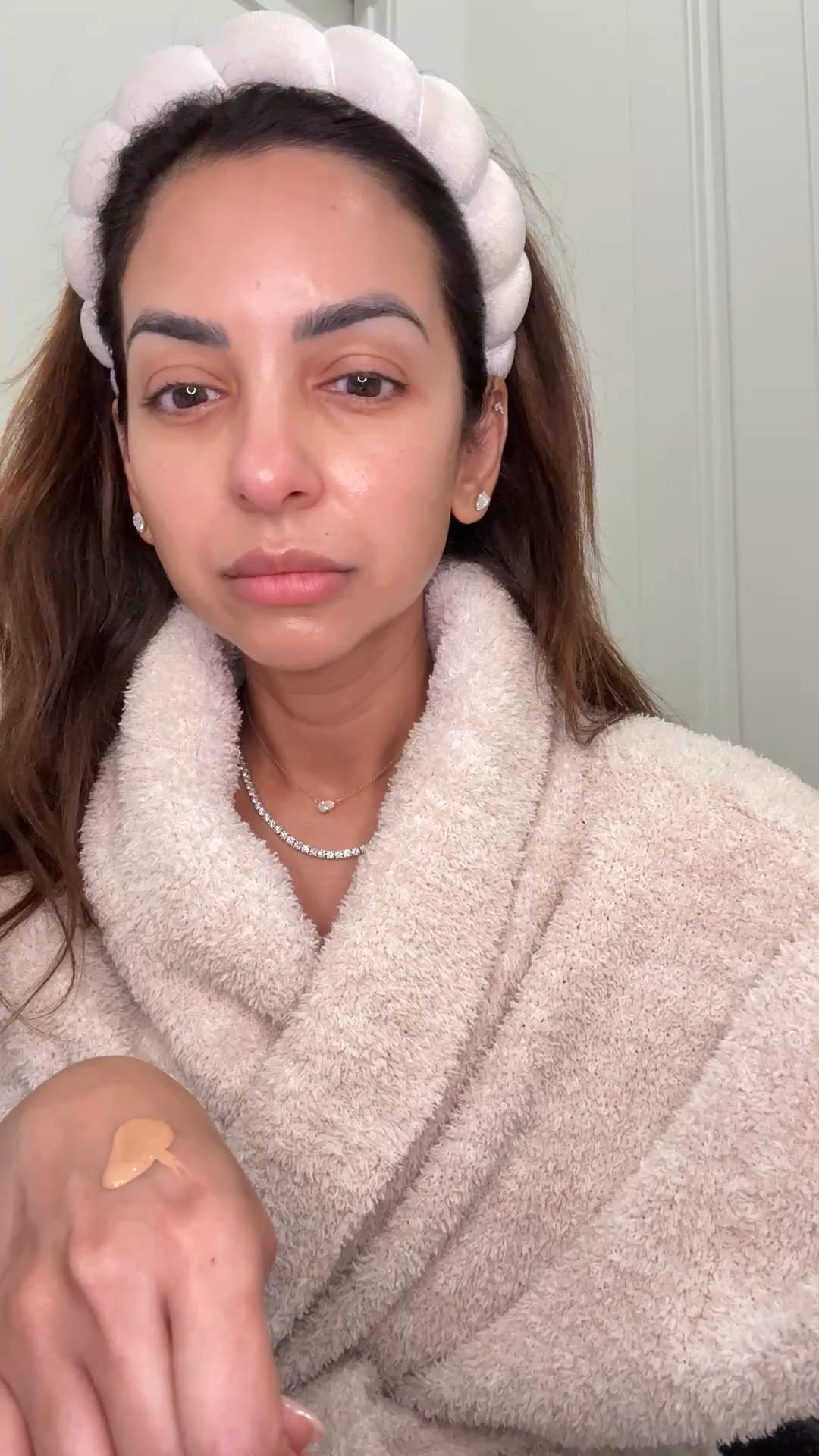 I'm using the glow tint under my foundation in shade 7.5, my foundation color in this formula is shade 14!

#LTKBeauty #LTKSaleAlert #LTKOver40