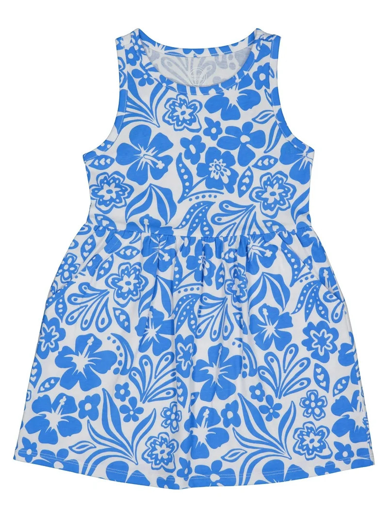 Wonder Nation Tank Play Dress, Sizes 4-18 & Plus | Walmart (US)
