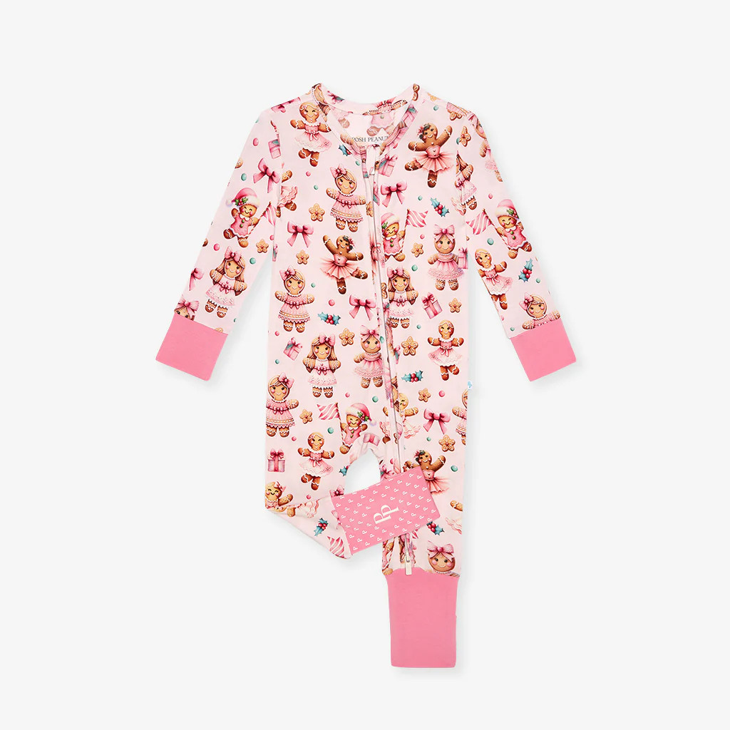 Holiday Pink Baby Convertible Sleeper | Ginger Posh | Posh Peanut