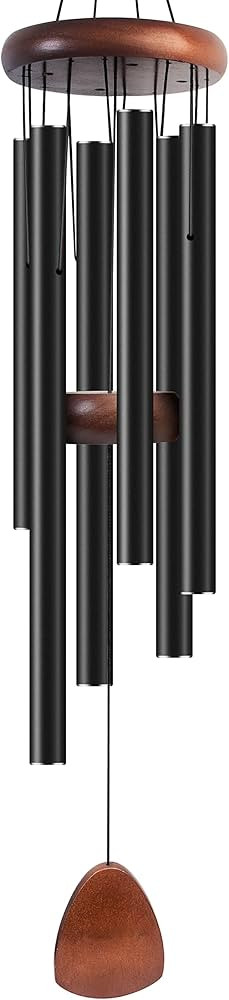 Bursvik Large Aluminium Wind Chimes 37" to Create a Zen Atmosphere Suitable for Outdoor, Garden, ... | Amazon (US)