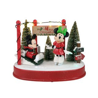 Disney Merry Christmas Mickey & Minnie Mouse Winter Magic Scene | CVS