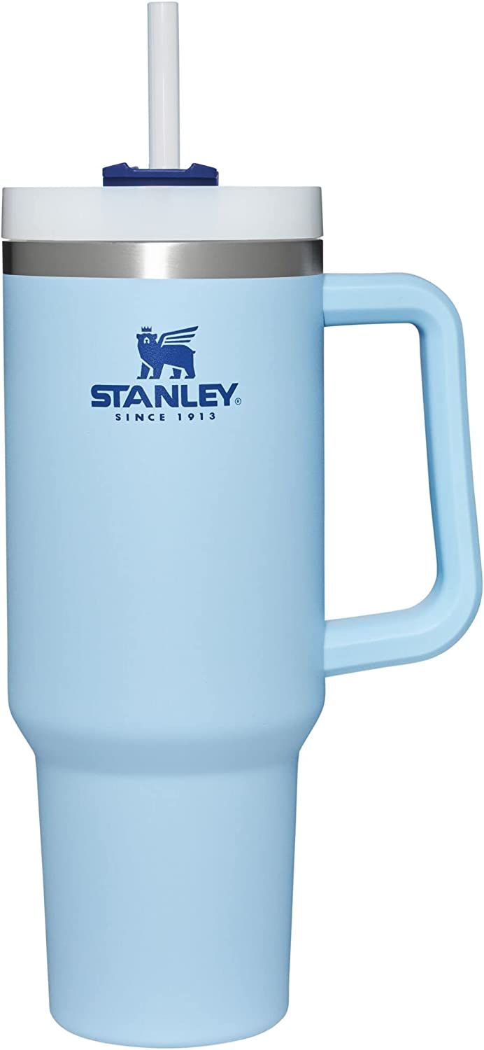 Stanley Adventure Reusable Vacuum Quencher Tumbler with Straw, Leak Resistant Lid, Insulated Cup,... | Amazon (US)