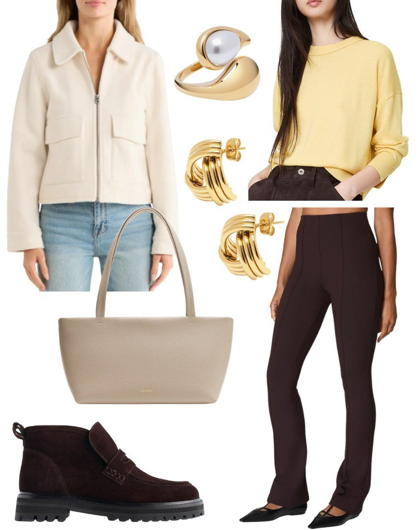 Your next Spring look - budget friendly, cozy and refreshing.

Mixing dark browns we all love with spring pastels is the perfect recipe for next season. 

 

#LTKNYFW #LTKmomlife #LTKSaleAlert