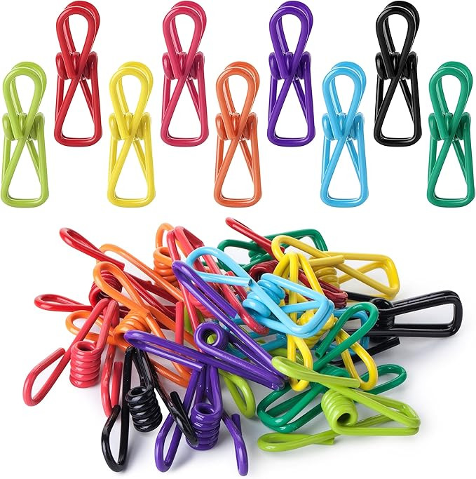 Mr. Pen- Chip Clips, 18 Pack, 2 Inch, Utility PVC-Coated Clips for Food Packages, Chip Bag Clip, ... | Amazon (US)