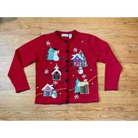 Vintage Ugly Christmas Sweater Fun & Festive Snowman | Etsy (US)