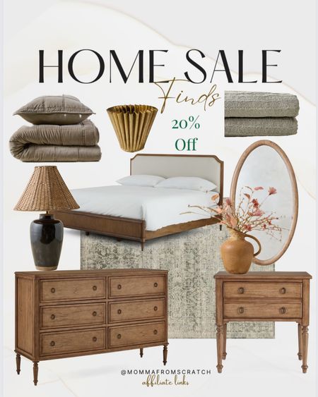 Home decor sale 20% off vintage looking furniture, bedding, vases, mirrors, dresser, antique furniture, lamps, wood upholstered bed, area rug from magnolia all on sale! 

#LTKsalealert #LTKstyletip #LTKhome