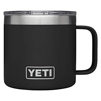 YETI Rambler 14 oz Stainless Steel Vacuum Insulated Mug with Lid | Amazon (US)