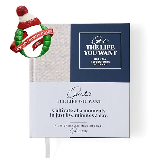 Oprah's The Life You Want™ Nightly Reflections Journal: Release the day, reset, and welcome a m... | Amazon (US)