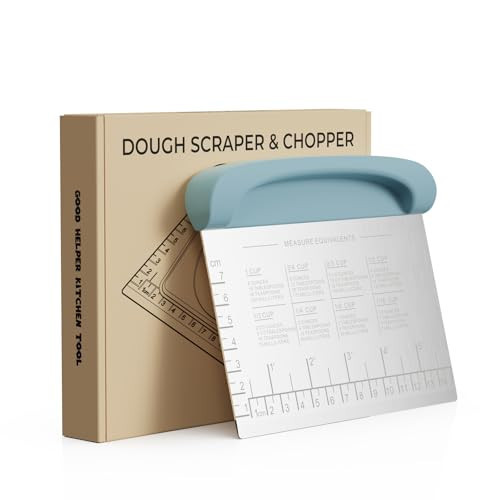 Bench Scraper Dough Scraper Bowl Pastry Scraper for Bread Cake Pizza | Amazon (US)