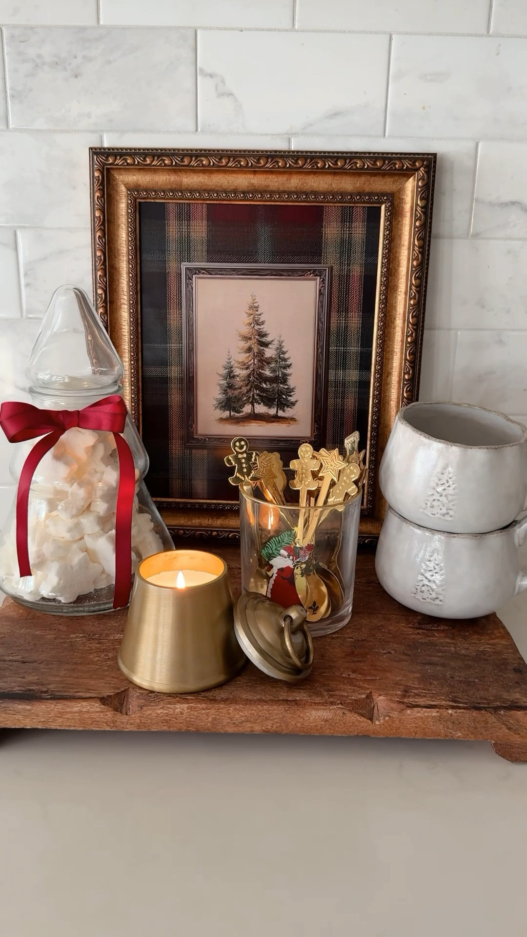 Christmas Coffee Corner #christmas #christmasdecor 

#LTKHoliday #LTKSeasonal #LTKHome