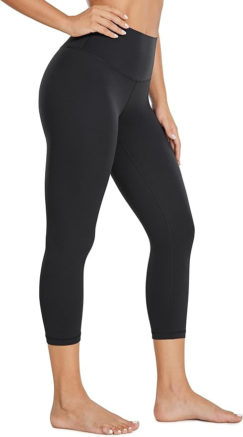 CRZ YOGA Butterluxe High Waisted Capris Workout Leggings for Women 21'' - Lounge Leggings Buttery... | Amazon (US)