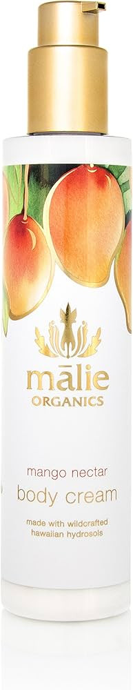 Malie Organics' Hydrating Body Cream, Soothes & Protects Skin, 7.5 Fl Oz | Amazon (US)